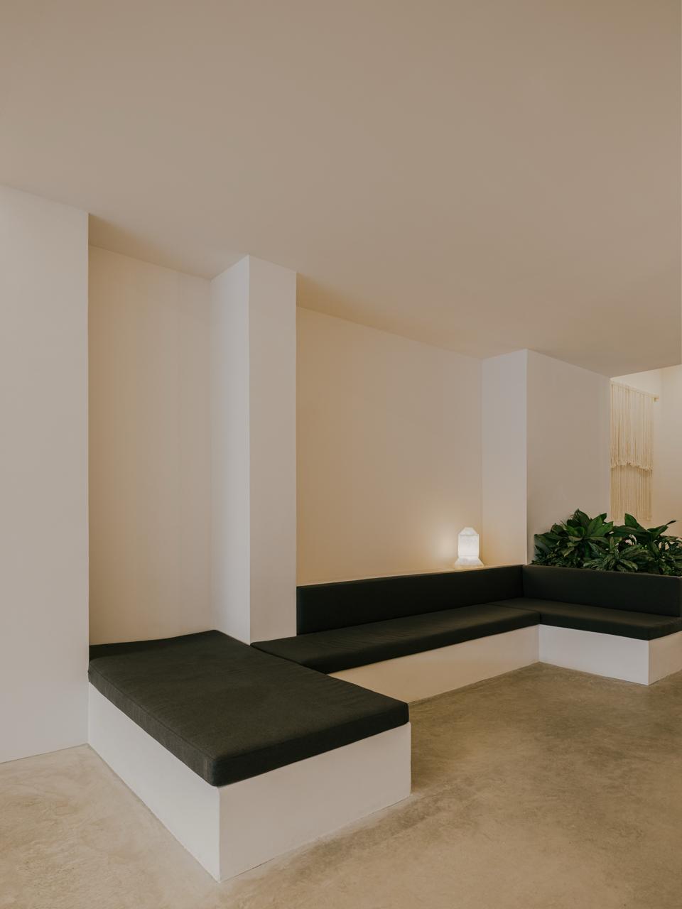 Zona lounge de recuperación